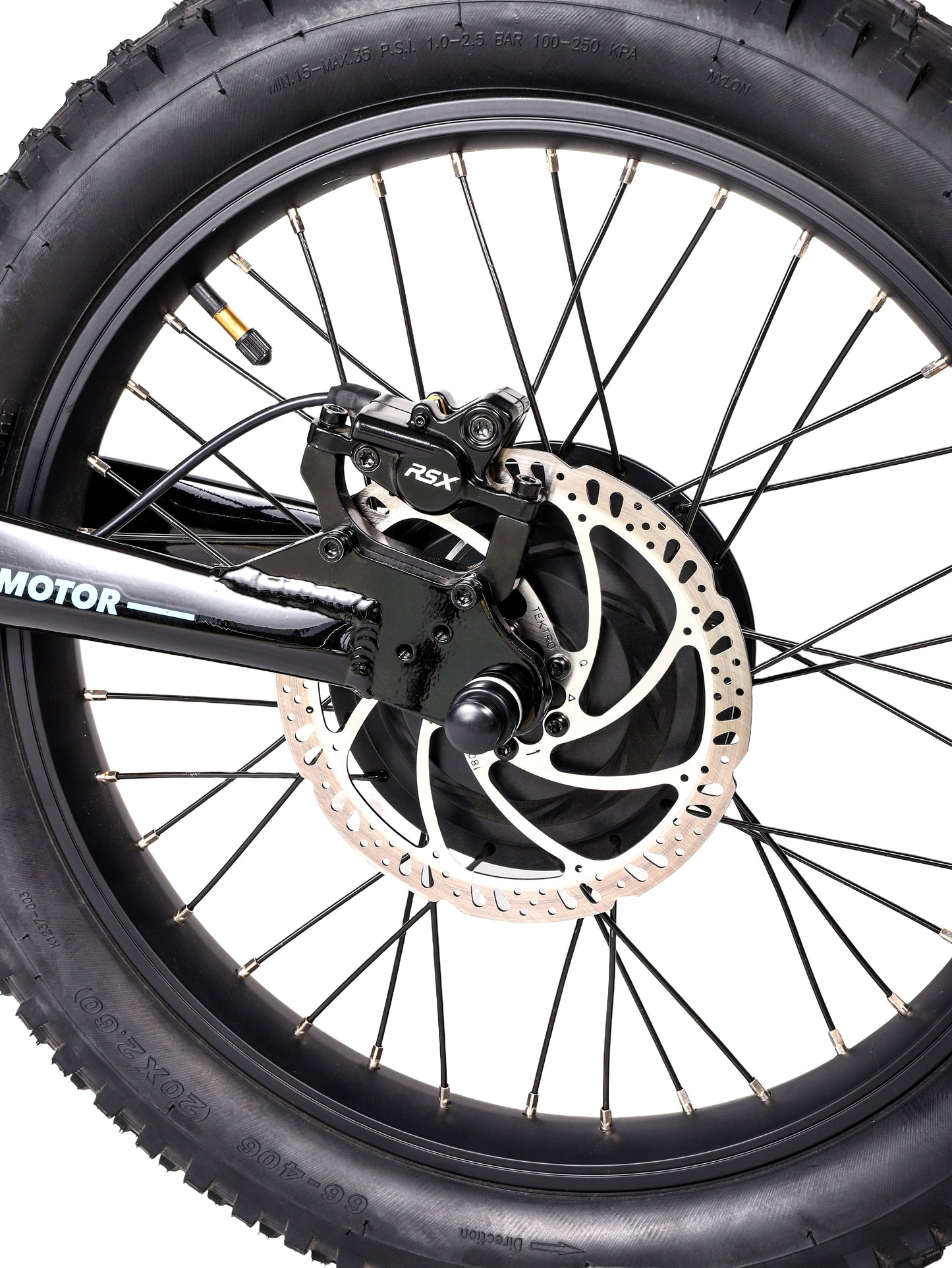 DHZ 20" 750W Electric Balance Bike, Rear Brushless Motor