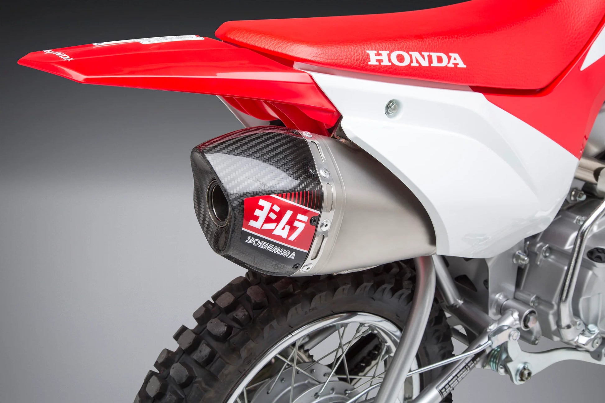 Yoshimura CRF110F 2019-24 RS-9T Stainless Full Exhaust, with Stainless Muffler