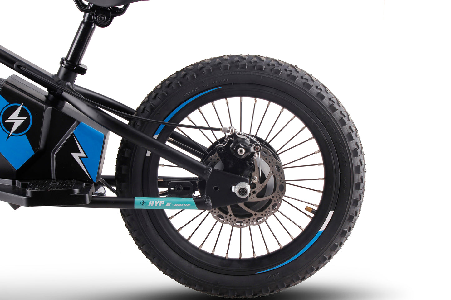 DHZ 16" 500W Electric Balance Bike, Removable Battery, Brushless Hub Motor
