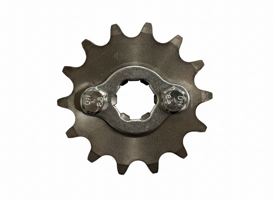 #420 14T front sprocket, suit 17mm shaft