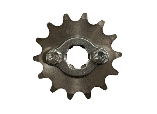 #420 14T front sprocket, suit 20mm shaft
