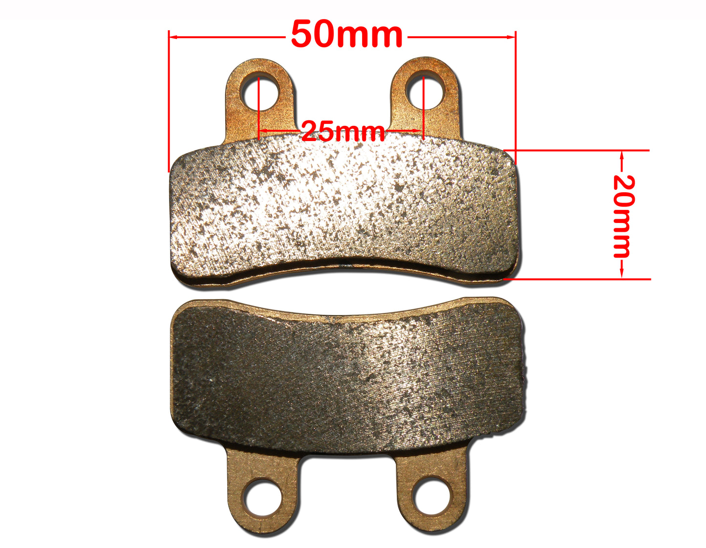 DHZ Brake Pads, Suit Front Brakes on DPRO110/DPRO125/OUTLAW140/DPRO160