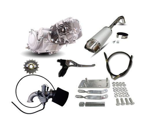 GPX 125 Engine Conversion Kit, for Honda Postie CT110
