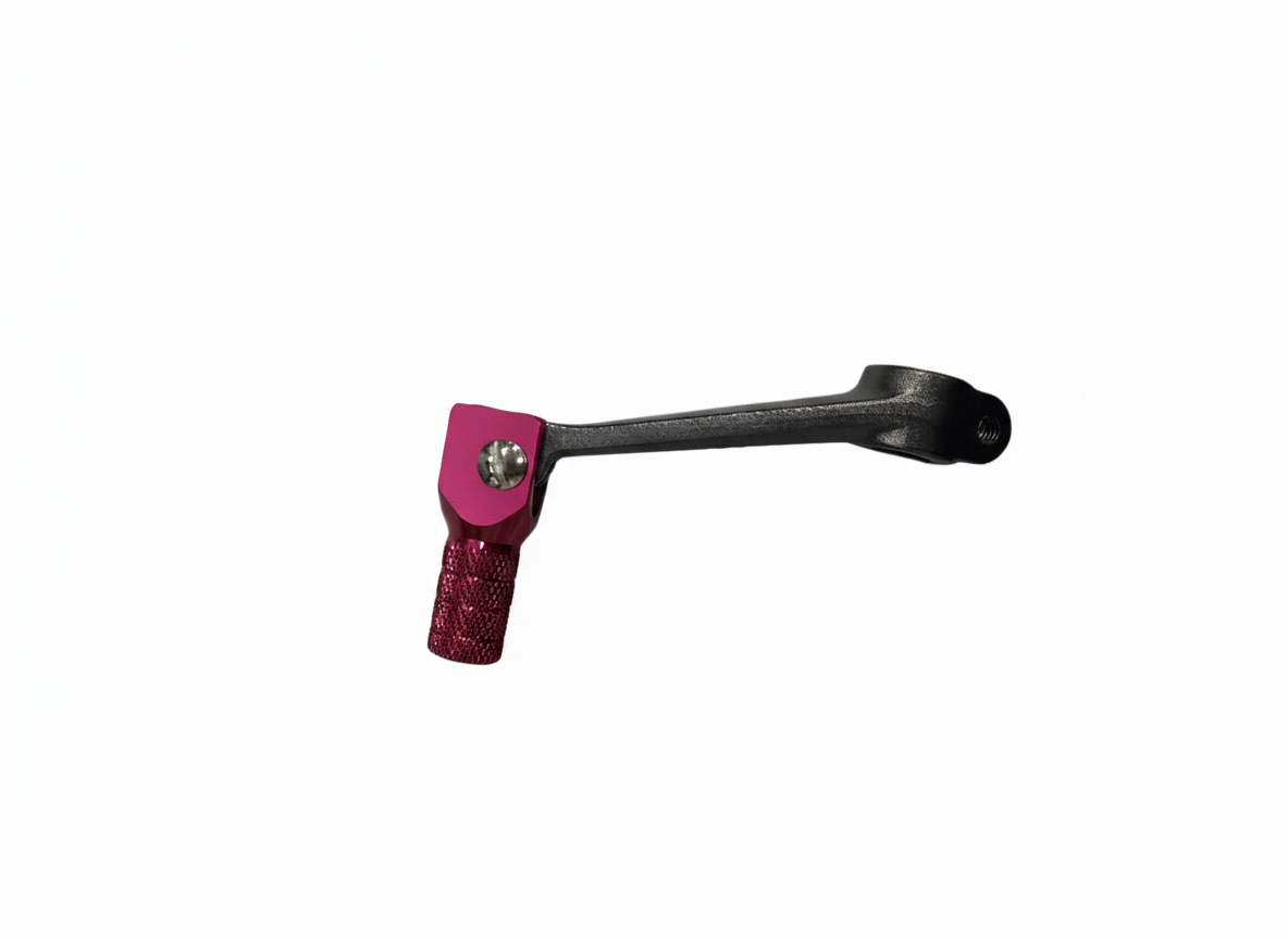 Magenta Billet Alloy Gear Shifter, 110mm Long, 11mm Shaft