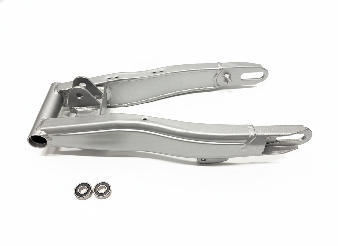 435 Swingarm with bearings, fit DHZ 2200E Electric Dirt Bike