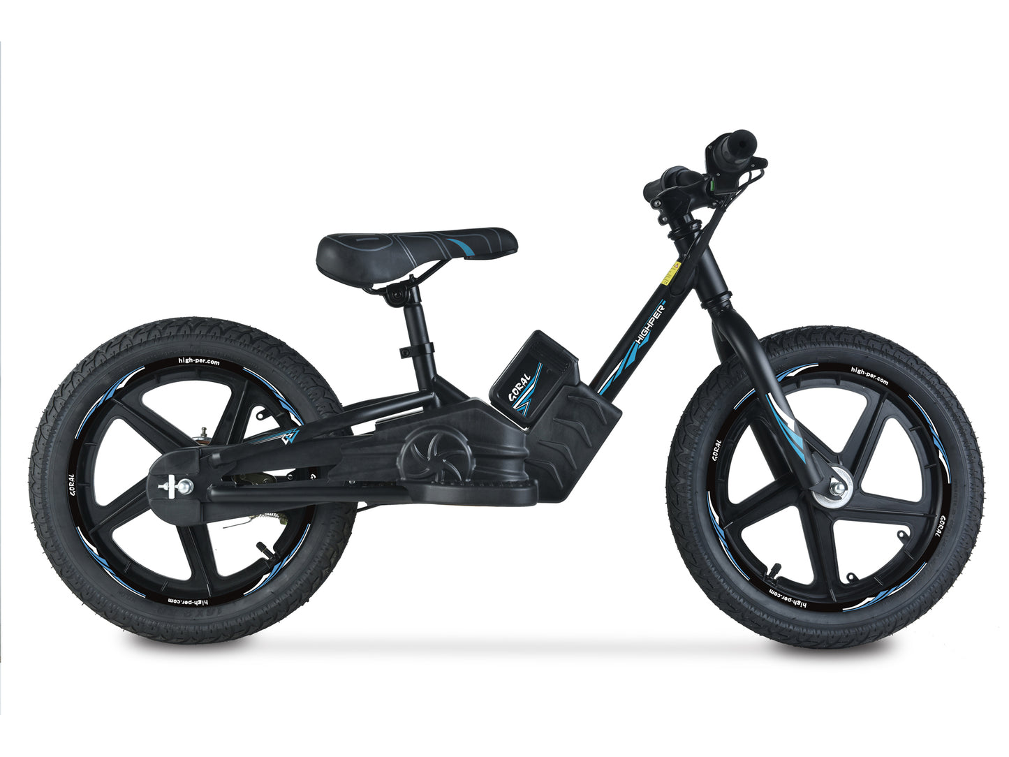 DHZ 16" 300W Electric Balance Bike, Removable Battery, Brushless Motor