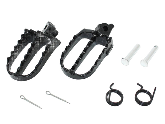 Heavy Duty Chromoly Steel Footpeg Kit