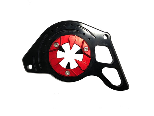 CNC Engine Left Cover for Honda Grom (Red)