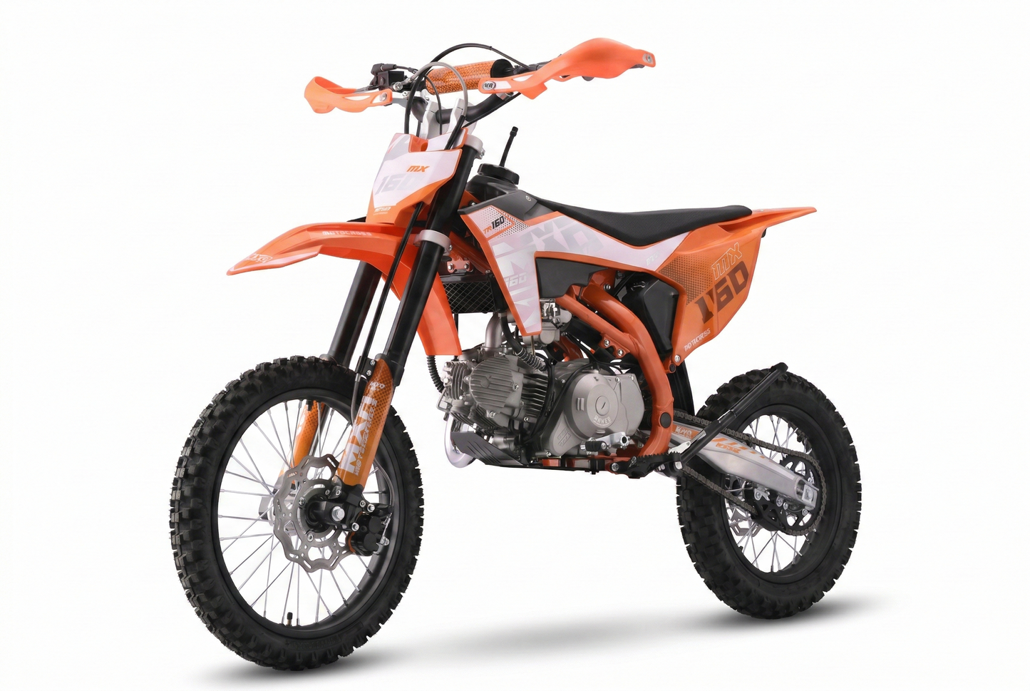 MXR MX-160 DIRT BIKE, 17" FRONT / 14" REAR, OFF ROAD