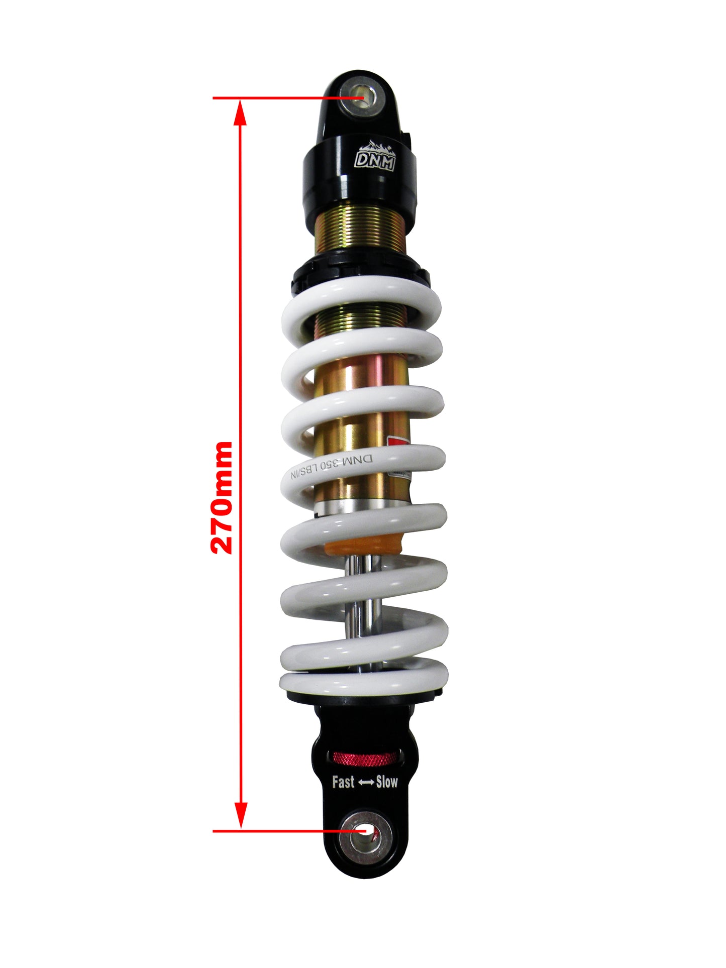 DNM Rear Shock MK-AR-270L, 250lbs, upgrade for KLX110