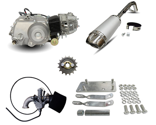 YX 140 Semi Auto Engine Conversion Kit, for Honda Postie CT110