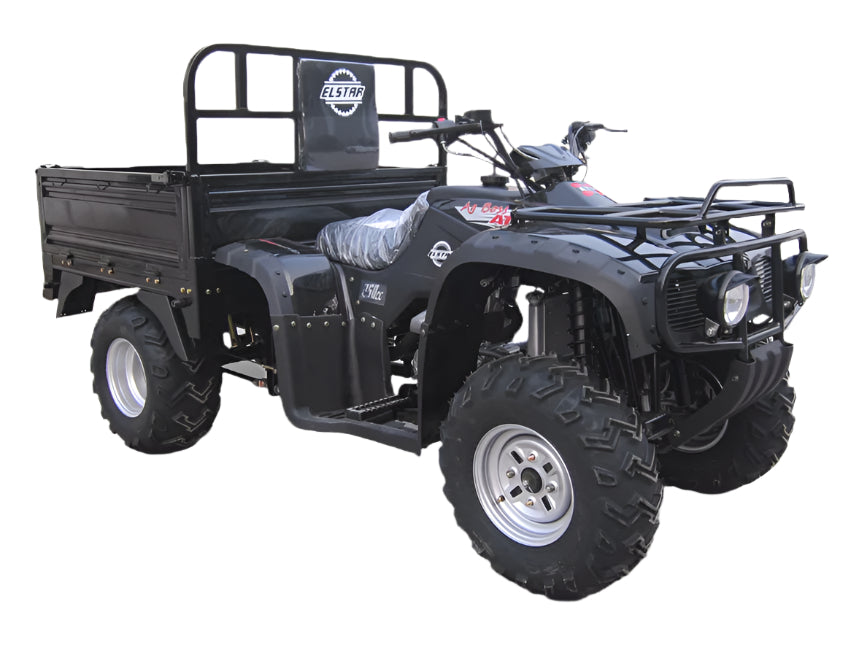 Ag Boss 250cc Semi Auto Cargo ATV Shaft Drive Tilt Tray