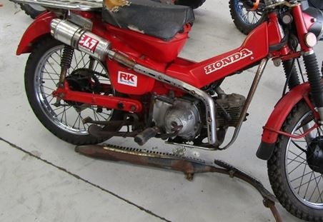 ZS 140 Engine Conversion Kit, for Honda Postie CT110, with OKO 26mm Flat Slide Race Carburettor