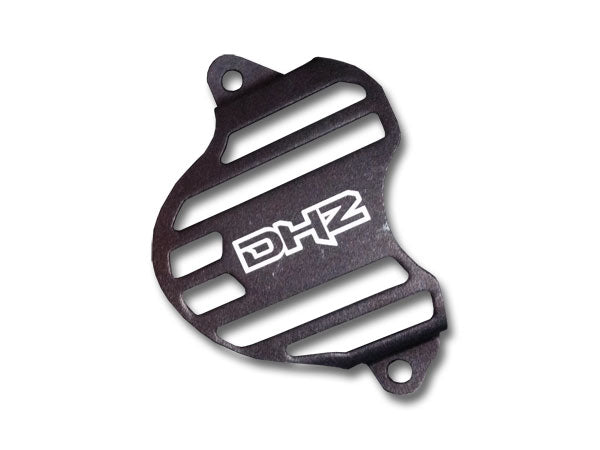 CNC Alloy Front Sprocket Cover Plate (Black)
