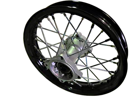 10" Rear, 15mm Axle Hub, HD Black Rim