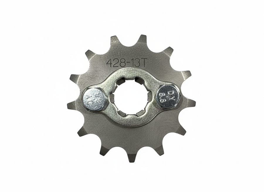 13T Front Sprocket, 428 Pitch Chain, fit 20mm Shaft