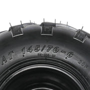 145/70 - 6 inch 3 Stud Wheel Rim Tyre, Quad, ATV