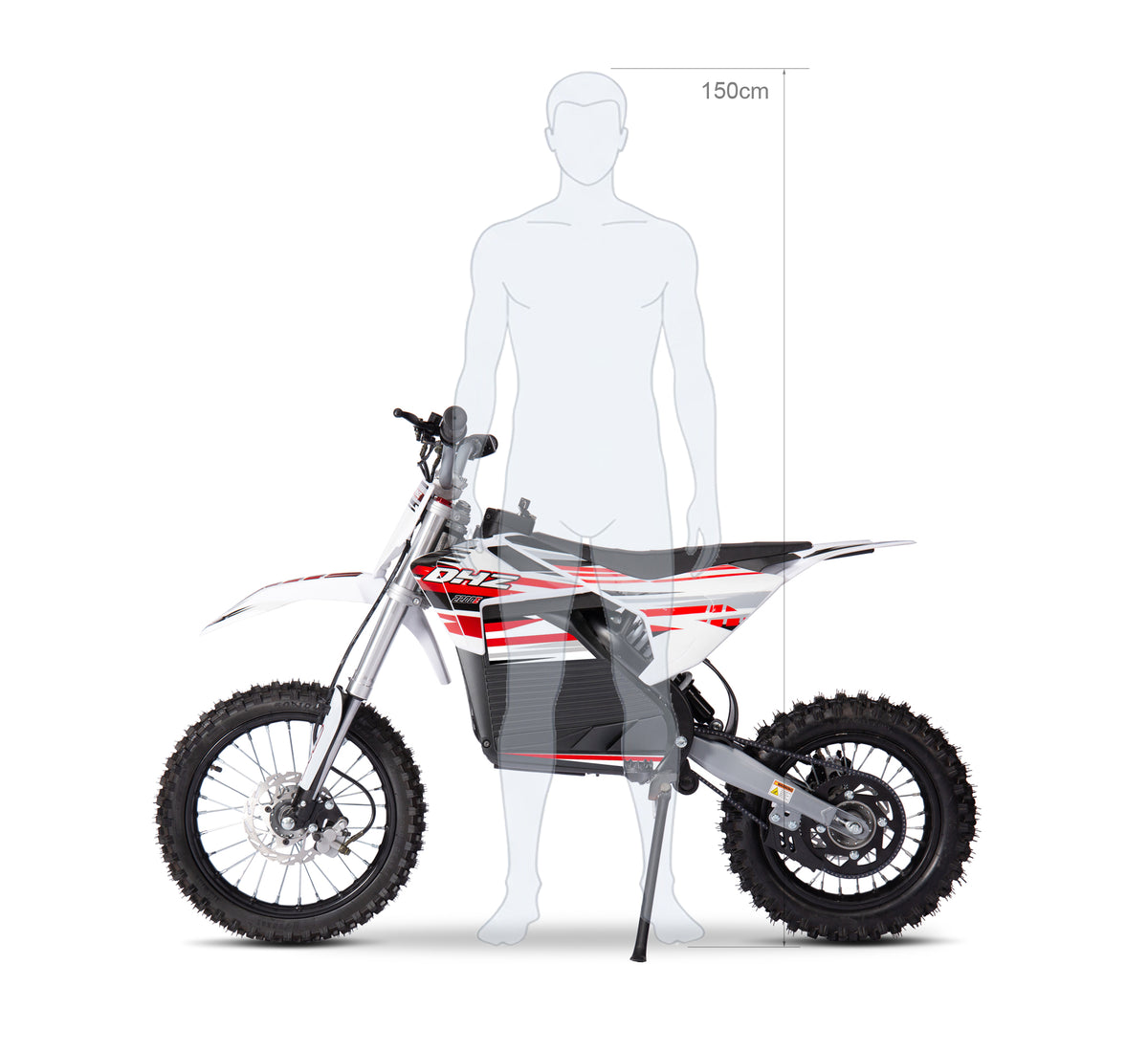 DHZ 2200E 2200W Electric Dirt Bike, Off Road