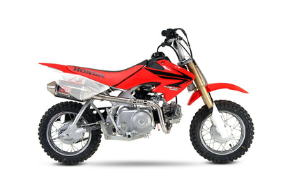 YOSHIMURA RS-2 "MINI" Performance Exhaust System, HONDA CRF50F 04-21 / XR50 00-03 Enduro RS-2 FS SS-CF-SS-DHZ MOTO