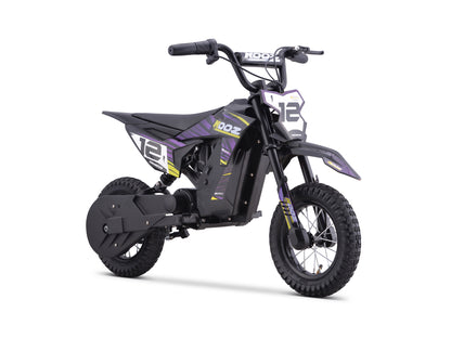 DHZ 300W Electric Kids Mini Dirt Bike, 3 Speeds Control