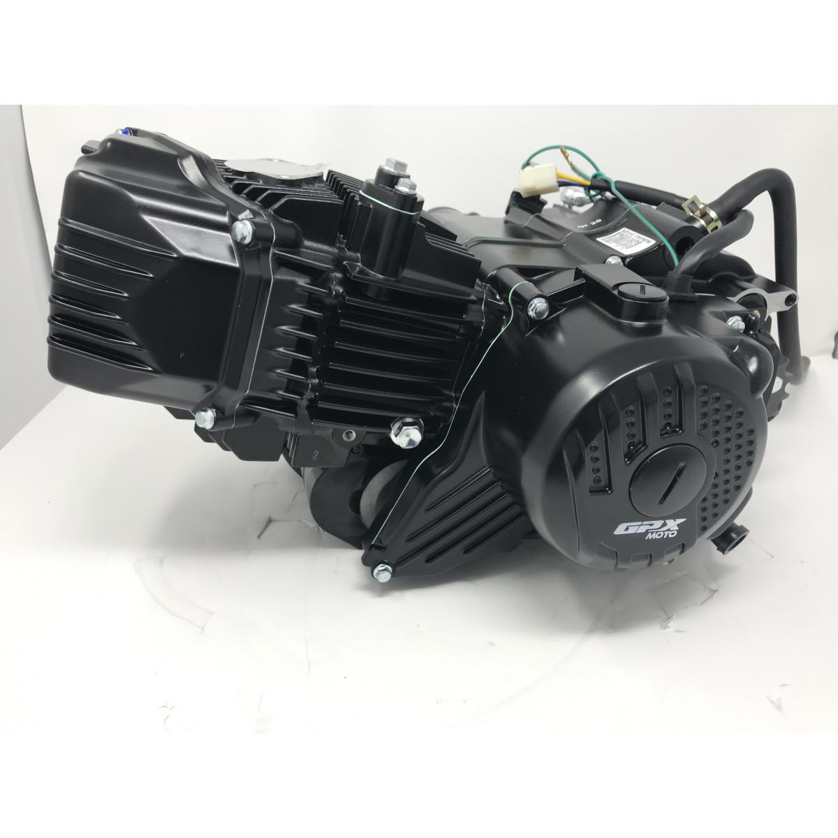 Zongshen 212cc Engine, 2 Valve, 5 Speed e-Starter (Black)