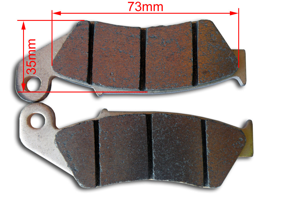 DHZ Brake Pads, Suit GPX Moto Front Brake Kit, OUTLAW160R