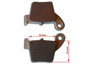 DHZ Brake Pads, Suit GPX Moto Rear Brake Kit, OUTLAW160R