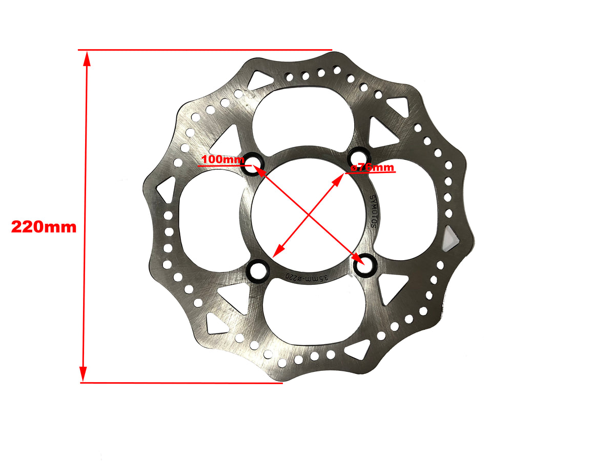 PitsterPRO FSE Front Brake Kit with Brake Disc