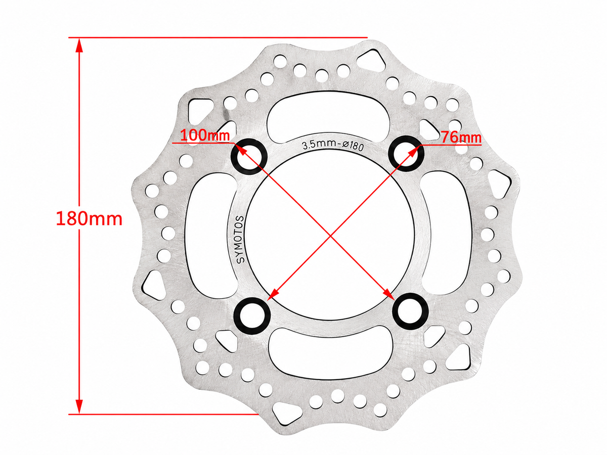 Brake Disc 180mm wave