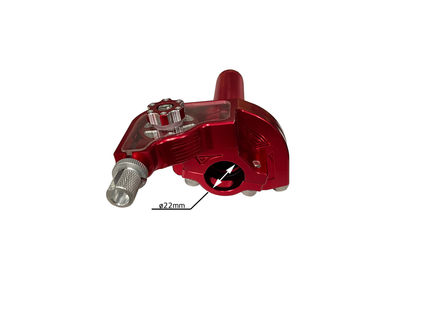 Performance CNC Aluminium Alloy Throttle Assembly (Red)