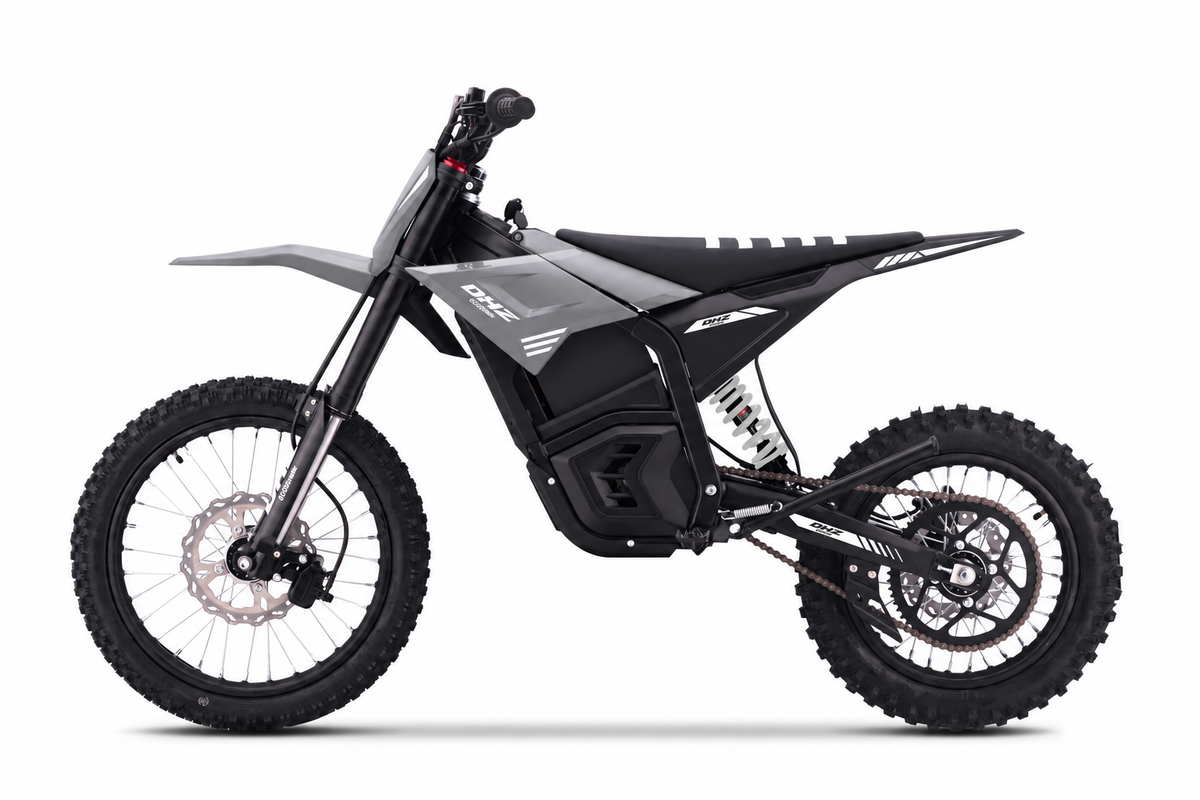 DHZ 6000 Evader Off-Road Electric Dirt Bike, 72V, Top Speed 90km/h