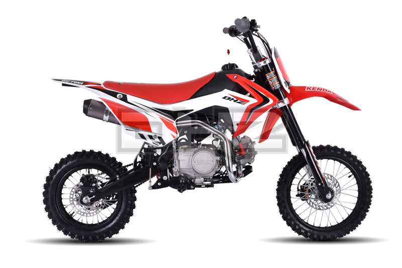 DHZ CRF110 Sticker Kit, Decal (Red / White)