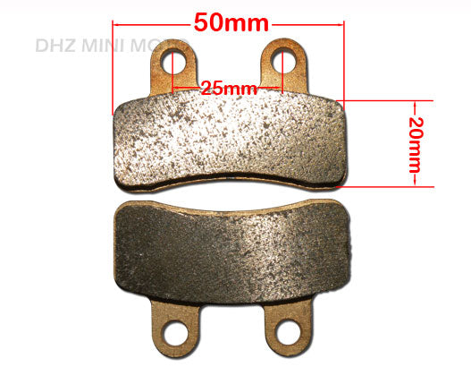 DHZ Brake Pads, Suit Front Brakes on DPRO110/DPRO125/OUTLAW140/DPRO160