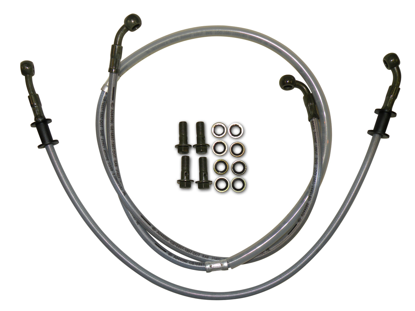 Front & Rear Braided Brake Cable, DPRO110/DPRO125/Outlaw140