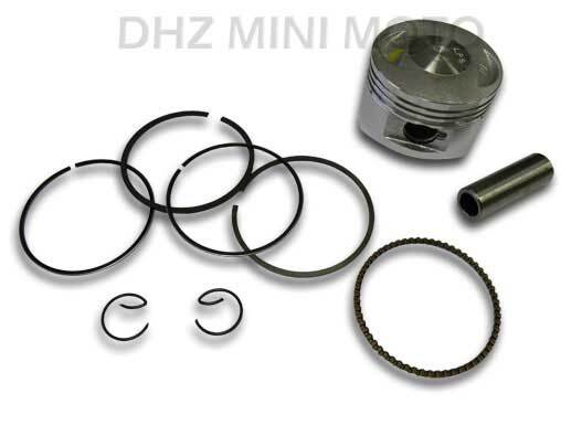 52.5mm Piston Kit, 14mm Piston Pin, Lifan 125cc Engine