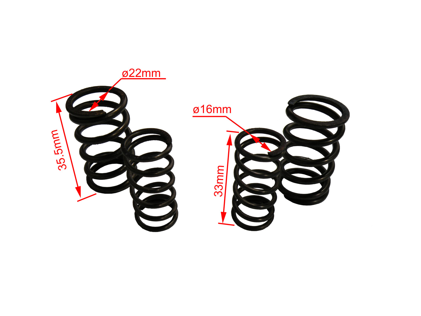 HD Tempered Valve Spring