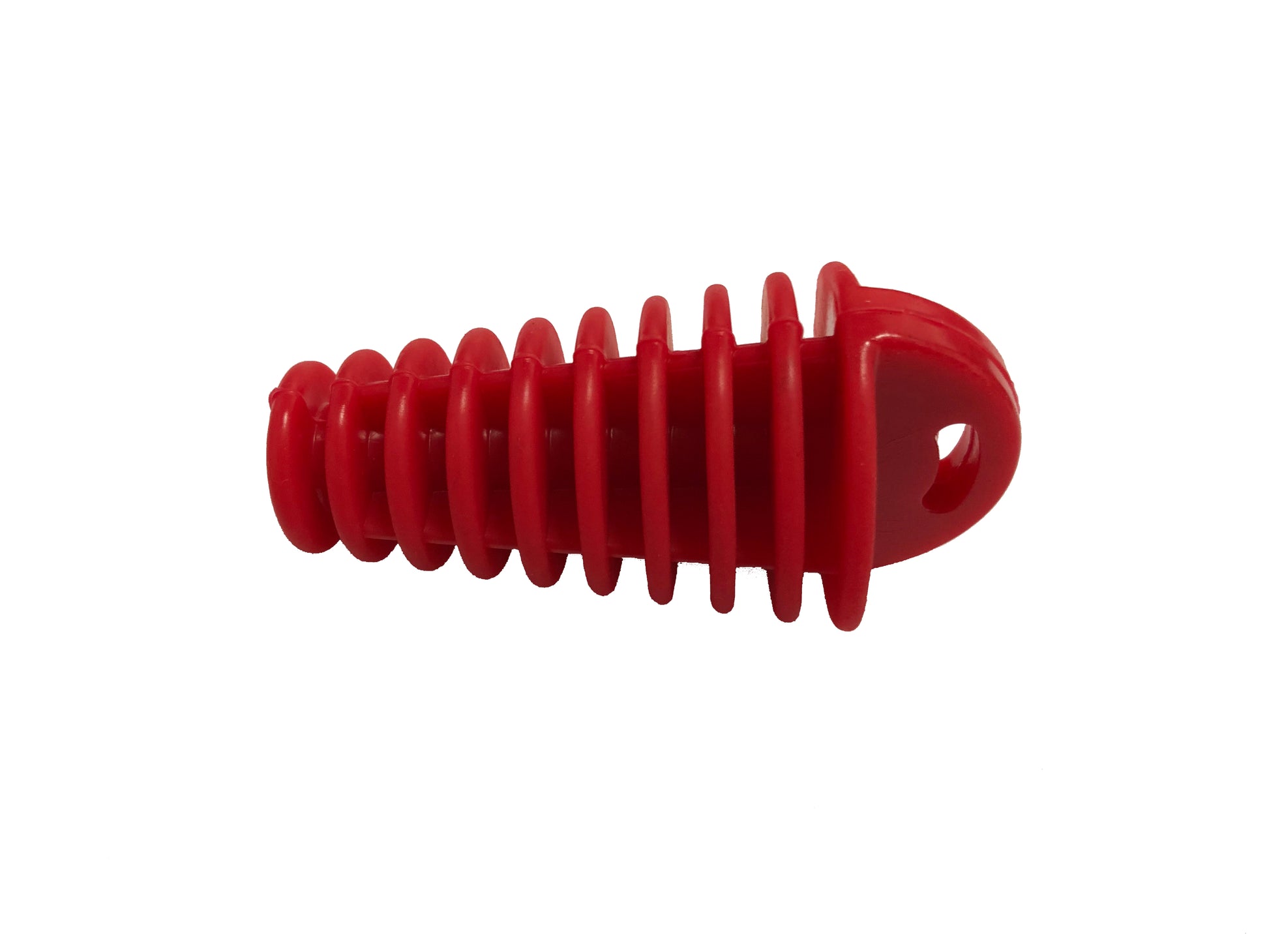 Exhaust Muffler Plug (Red), Soft Rubber