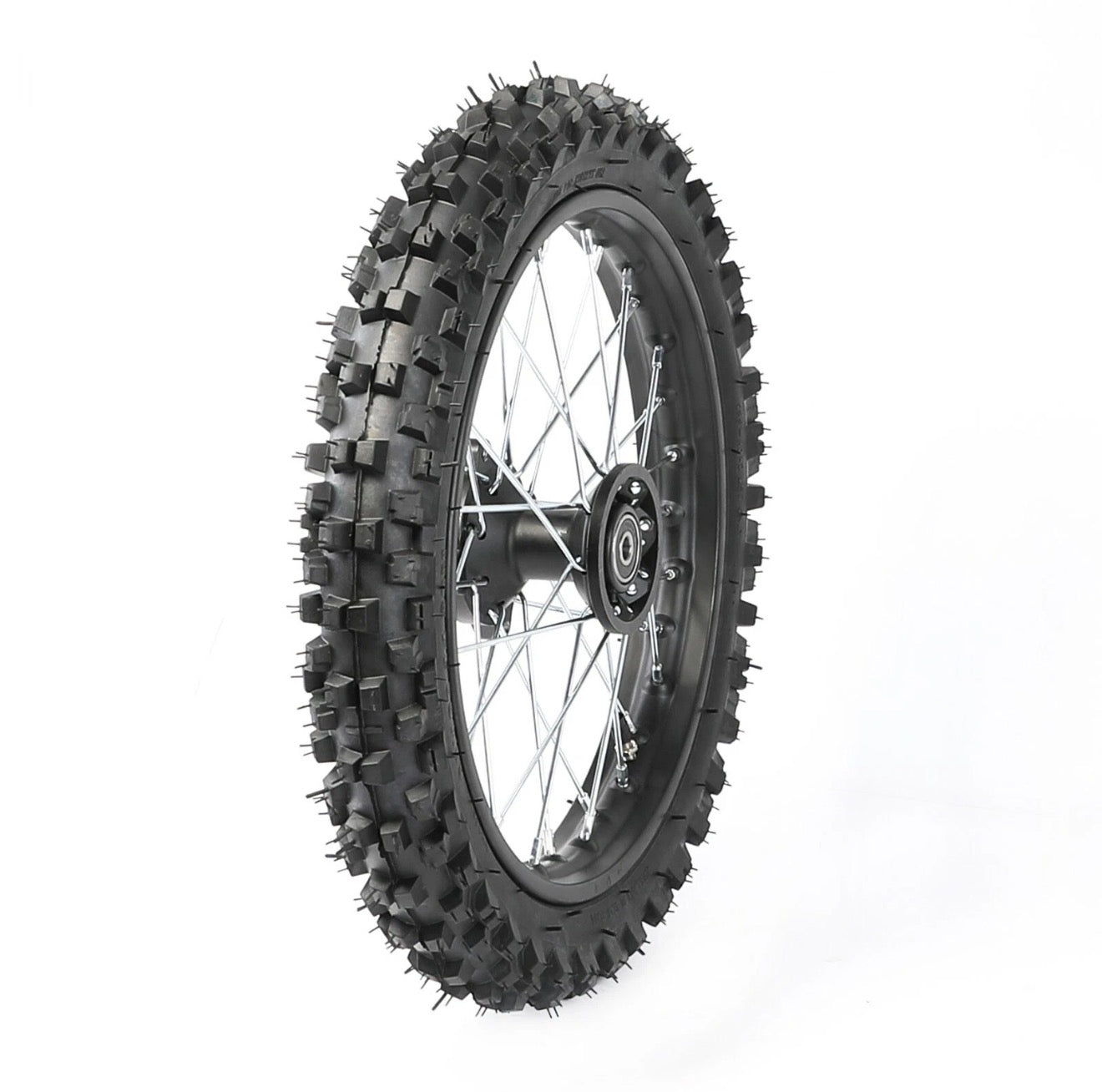 14" Front Complete Wheel, Fit 15mm Axle