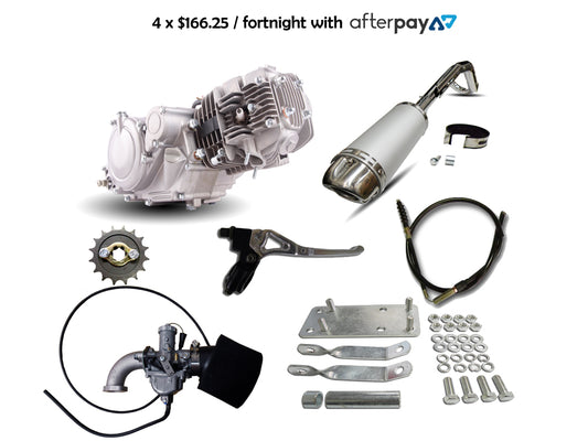 Honda Postie CT110 GPX125 Engine Conversion Kit