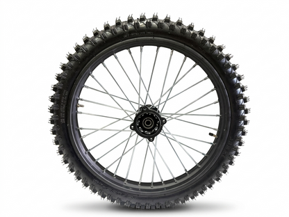 19" 70/100-19 Front Complete Wheel, 15mm axle, fit DHZ 7500E