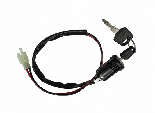 2 Wire Ignition Key Barrel Switch with 50cm cable, fit DHZ 2200E, 5000E, 7500E