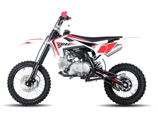 DHZ OUTLAW150EAL, Semi Auto, 17" Front / 14" Rear Wheel, 150cc Off-Road Dirt Bike