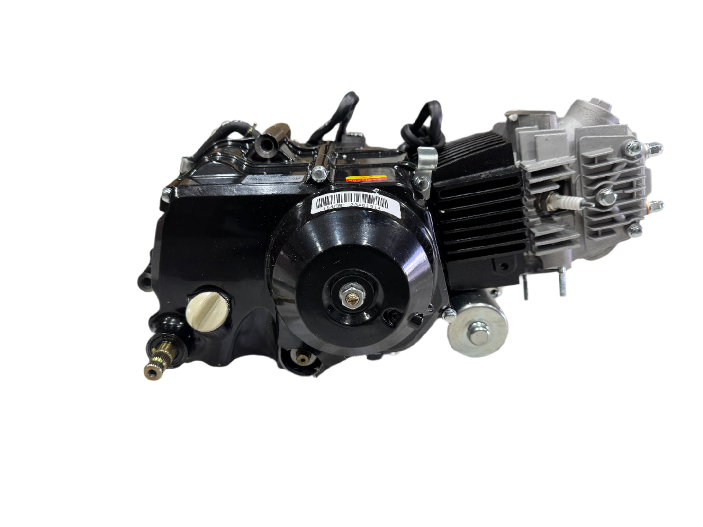 [Cracked, Never Used] LIFAN 125, Electric Start, Semi Auto 4 Stroke Engine (Black)