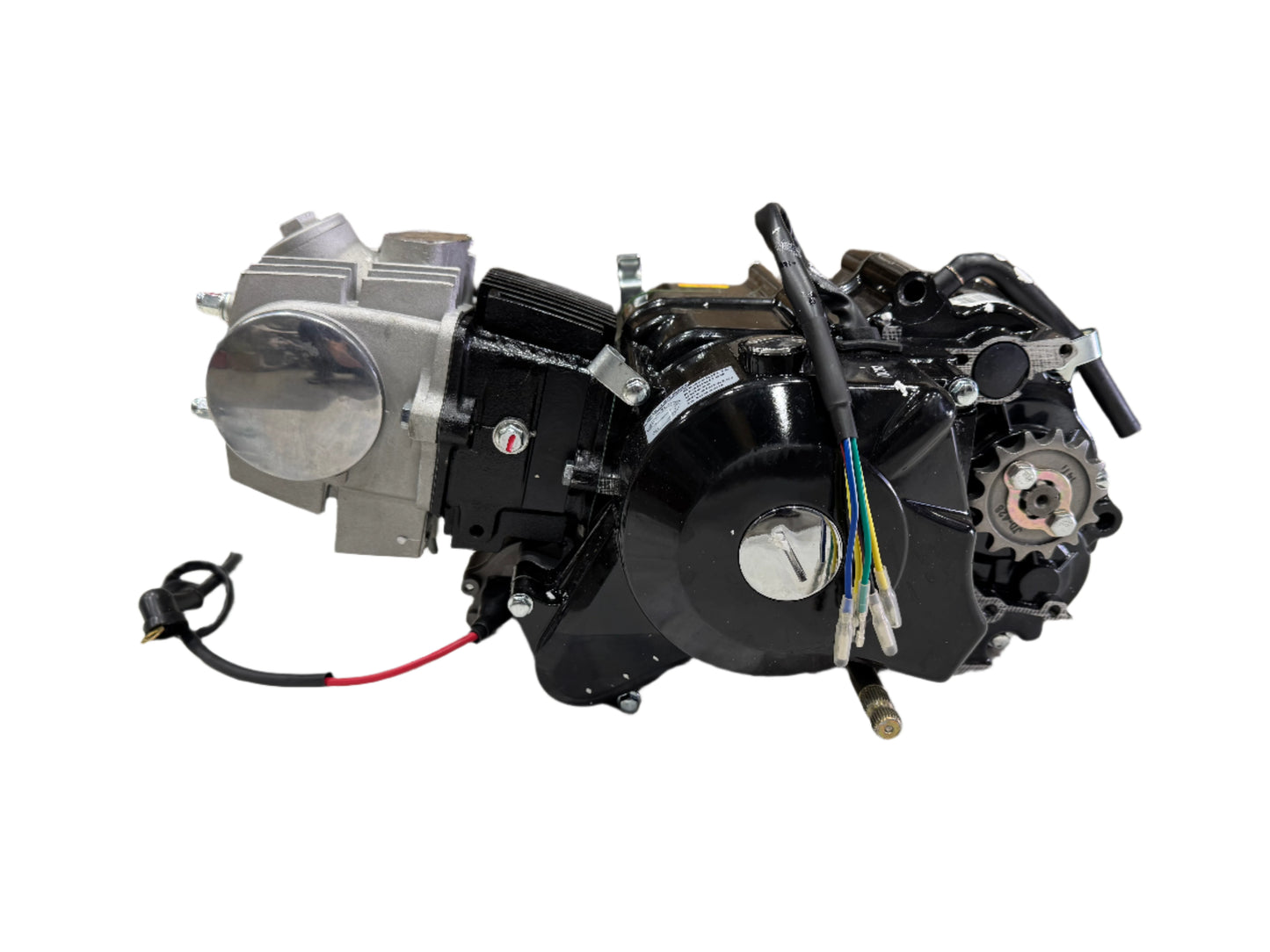 [Cracked, Never Used] LIFAN 125, Electric Start, Semi Auto 4 Stroke Engine (Black)