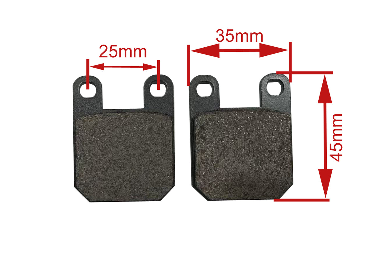 DHZ Brake Pads, Suit PIT Bike, Dirt Bike, Quad Bike, ATV, Dune Buggy, UTV, Gokart, 4 Wheeler. Motorcross Bike, Mx Bike