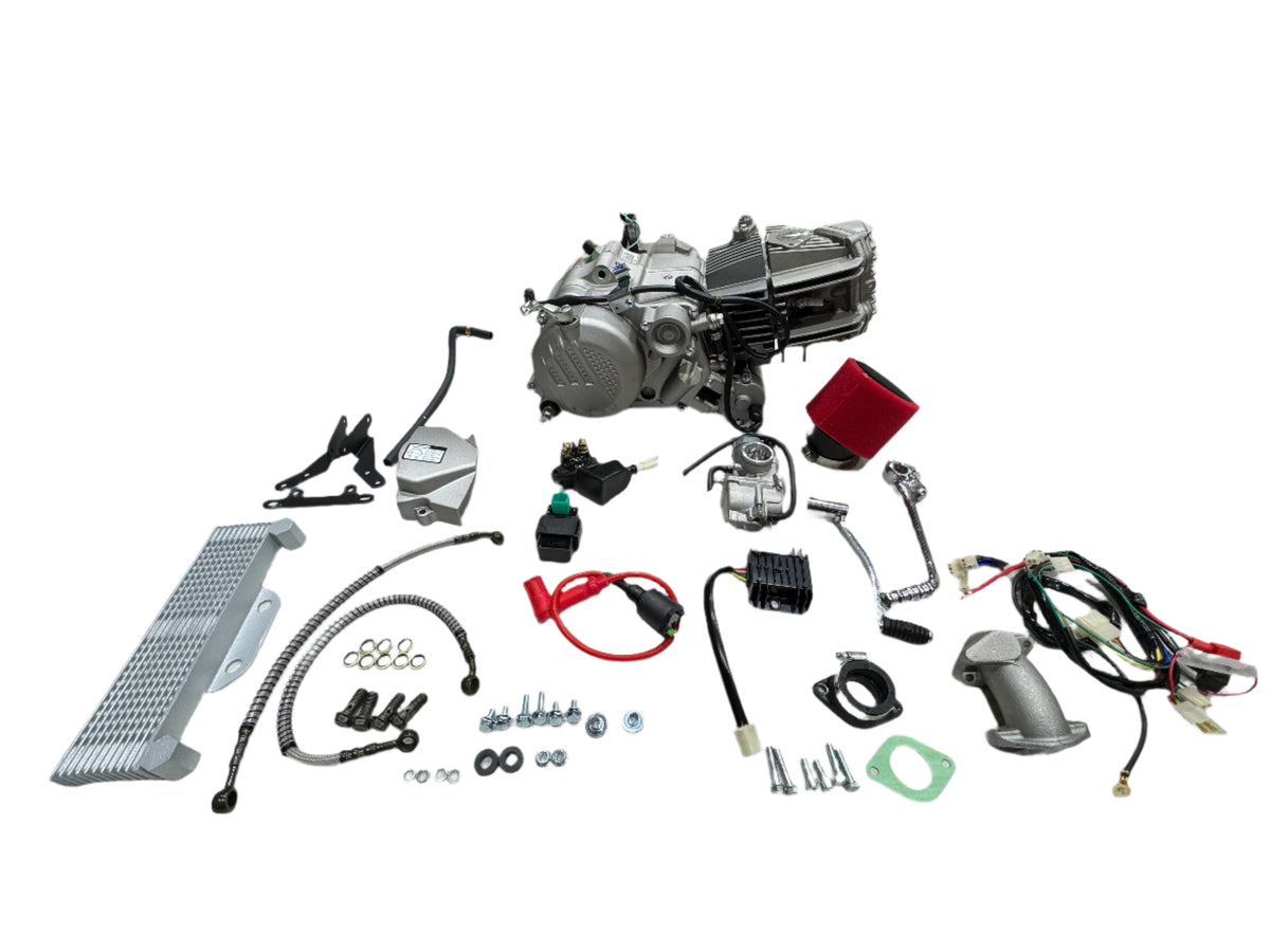 ZS 190 Engine  Conversion Kit for Honda Postie CT110, Electric Start, 5 Speed