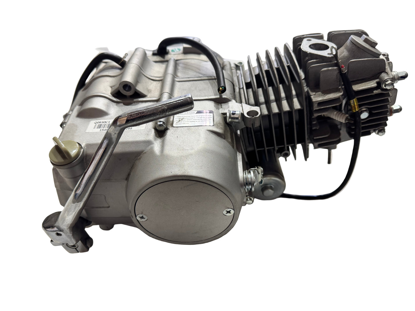 [Refurbished, Never Used, Wiring Plug Cut] Lifan 125, Electric Start, Manual 4 Stroke Engine