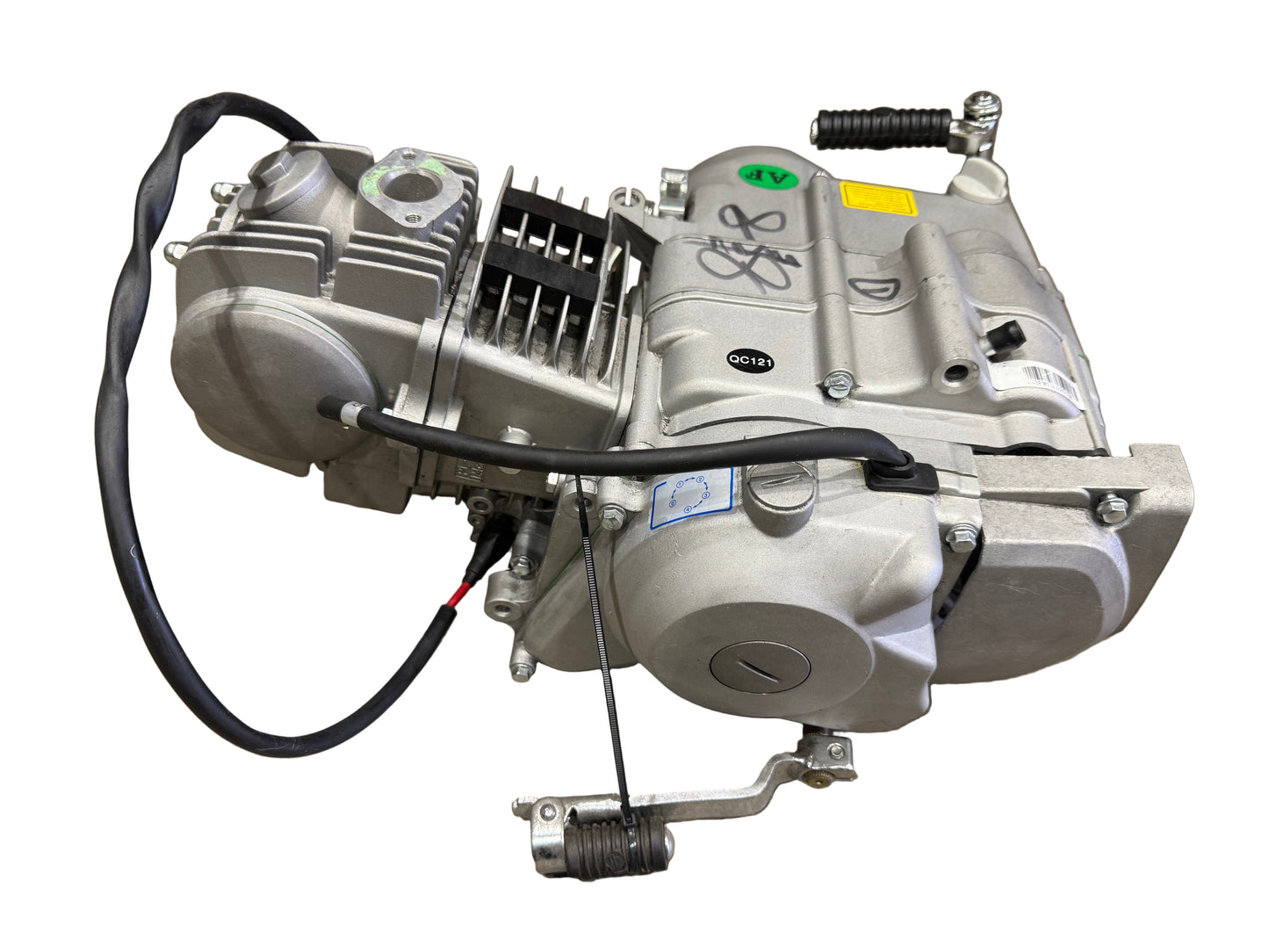 [Refurbished, Never Used, Wiring Plug Cut] Lifan 125, Electric Start, Manual 4 Stroke Engine