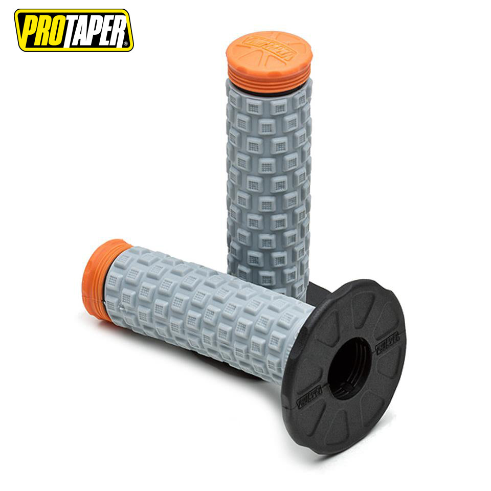 Pro Taper MX Grips, Pillow Top, Tri-Density (Orange)