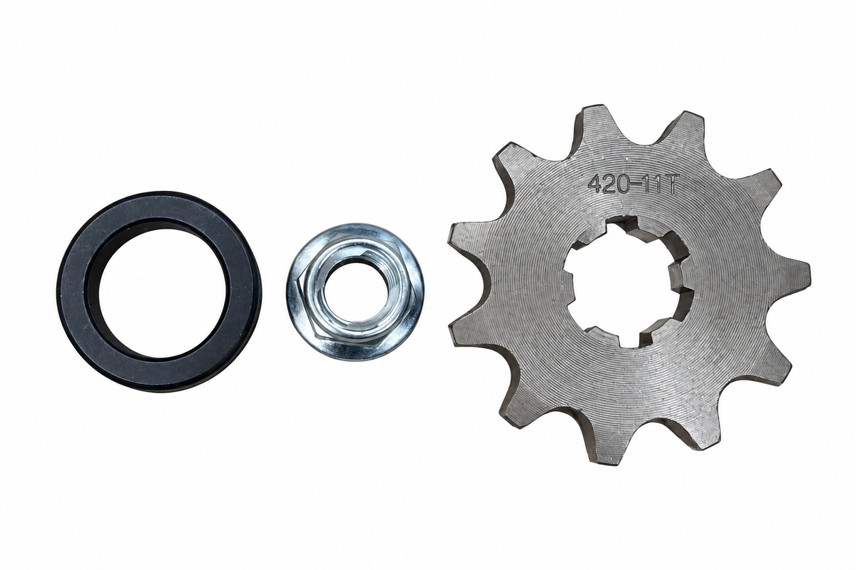 11T, #420 Front Sprocket Kit, for DHZ 6000 Evader